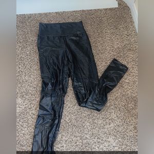 Pleather pants